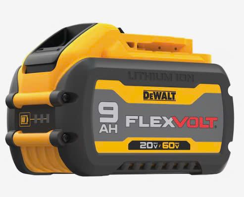 Pin 20V/60V MAX* FLEXVOLT® 9Ah