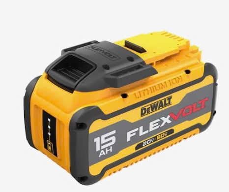 Pin 20V/60V MAX* FLEXVOLT® 15Ah