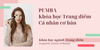 PEMBA Khóa học trang điểm cá nhân cơ bản