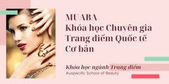 MUABA Khóa học Chuyên gia trang điểm quốc tế cơ bản
