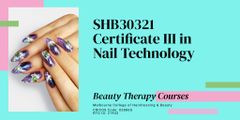 SHB30321 Chứng chỉ III Công nghệ Nail