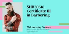 SHB30516 Chứng chỉ III về nghề cắt tóc