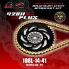 Bộ nhông sên dĩa STB cho Xe Sirius Fi 115cc 428Hplus