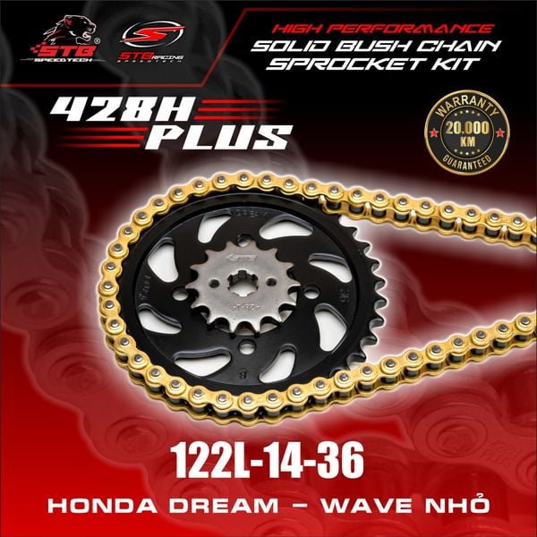 BỘ NHÔNG SÊN DĨA 428H PLUS STB CHÍNH HÃNG CAO CẤP
