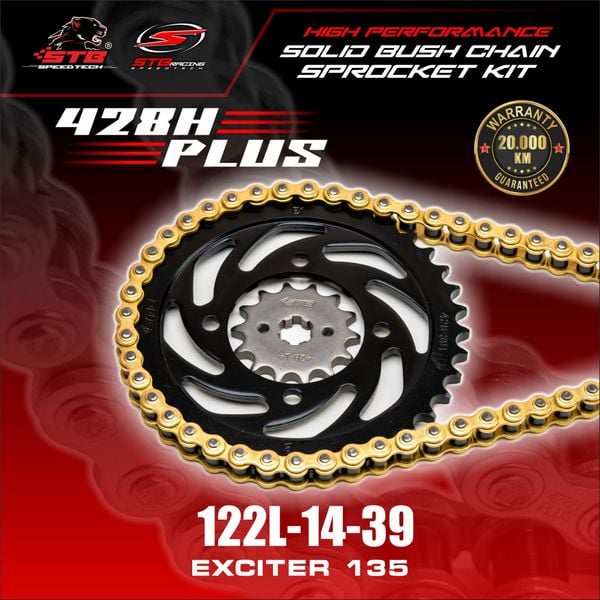 BỘ NHÔNG SÊN DĨA 428H PLUS STB CHÍNH HÃNG CAO CẤP