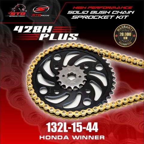 Bộ nhông sên dĩa STB cho Xe Winner Winner X 150cc 428Hplus