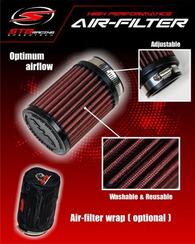 Combo Lọc gió trụ STB kèm áo trùm lọc trụ