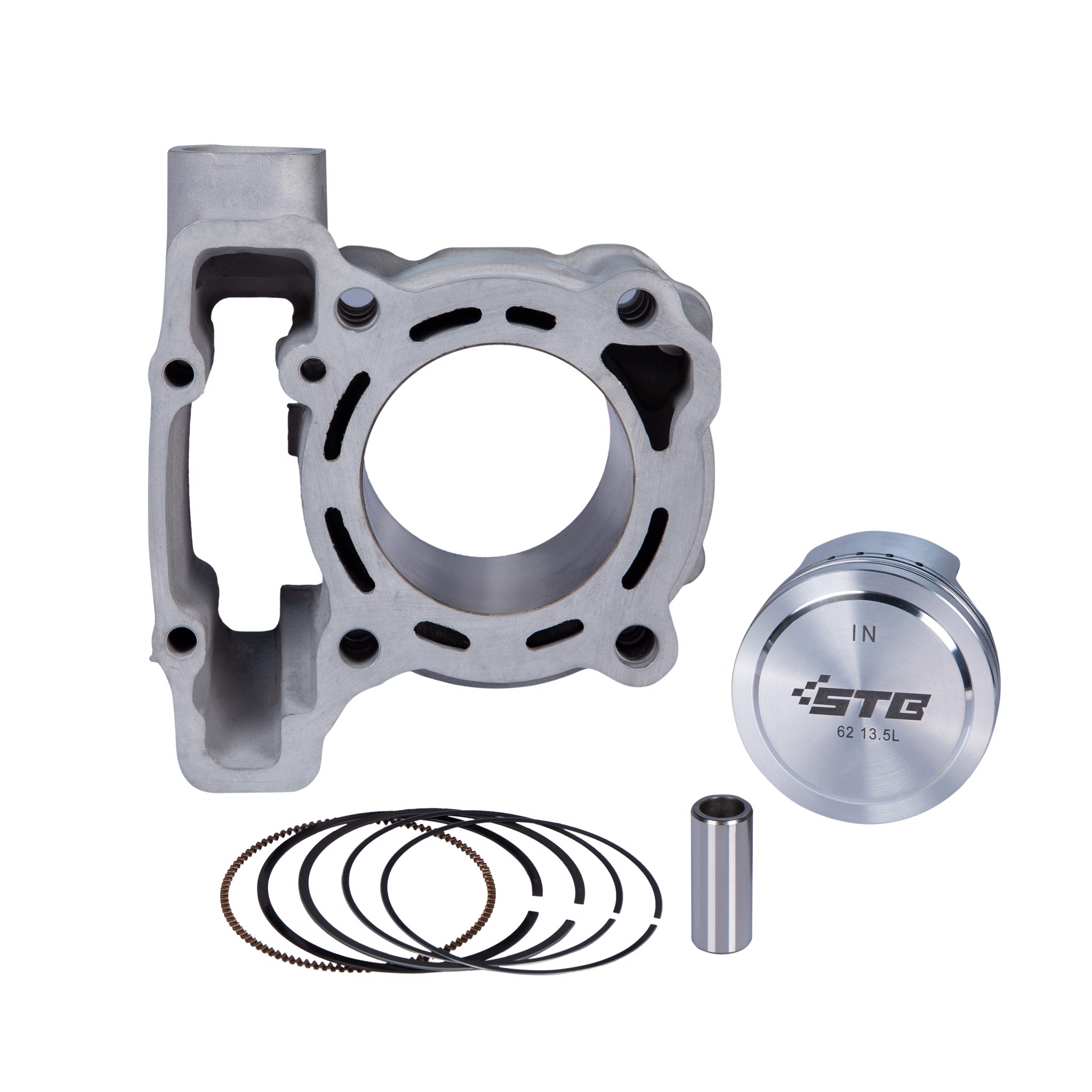 Lòng kiếng YCS 62mm và trái piston nén FJN dành cho Exciter các đời 159 #56 Lòng kiếng YCS 62mm và trái piston nén FJN dành cho Exciter các đời 159