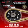 Bộ nhông sên dĩa STB cho Xe Raider Fi/ Satria Fi 150cc 428Hplus