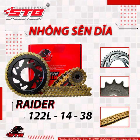 BỘ NHÔNG SÊN DĨA STB HIGH TECH Raider Fi 122L-14-38