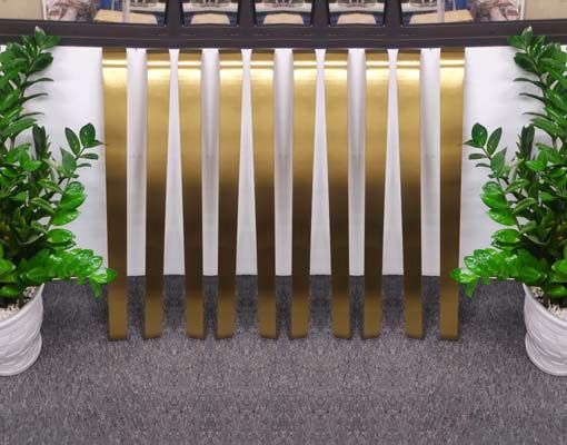 TAY VỊN INOX MẠ VÀNG DẸT