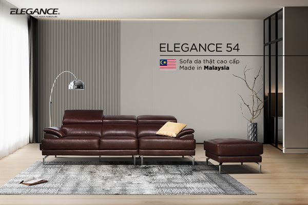 Sofa băng Elegance 54 - Ghế Sofa da - Sofa nhập khẩu - Sofa Malaysia - Sofa Giá Rẻ