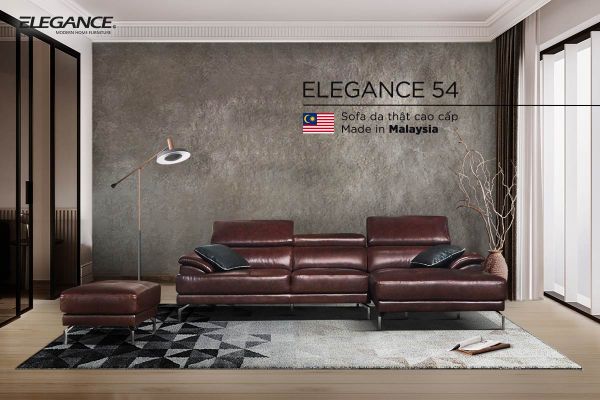 Ghế Sofa da Malaysia- Elegance 54