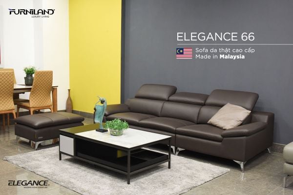 Ghế Sofa da Malaysia- Elegance 66