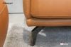 Ghế sofa da nhập khẩu ve2106 chân thép bền bỉ