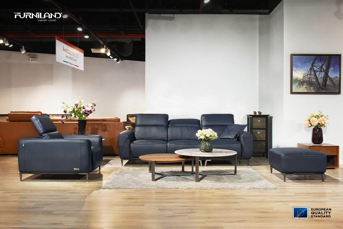 Ghế Sofa cao cấp Rossini băng 4 - Ghế Sofa nhập khẩu Italia