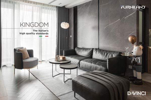 Cách bố trí sofa phòng khách trong nhà ống