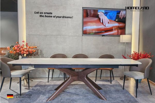 Những lưu ý khi mua bàn ăn kích thước lớn