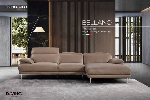 Sofa Góc BELLANO Nhập Khẩu Ý