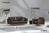Sofa phòng khách Cannes 3 chỗ - sofa nhập khẩu cao cấp
