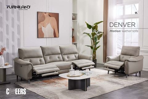 Sofa thông minh chỉnh điện Denver 3 chỗ - Cheers Sofa