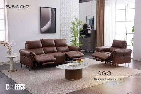 Sofa thông minh chỉnh điện Lago 4 chỗ - Cheers Sofa