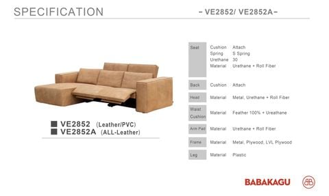 Ghế Sofa Nhập Khẩu - VE2852 - Sofa Nhật Bản