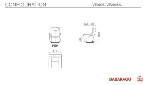 Ghế Sofa Nhập Khẩu - VE2005 - Sofa Nhật Bản
