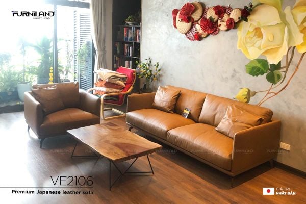 ghế sofa theo phong cách nội thất rustic