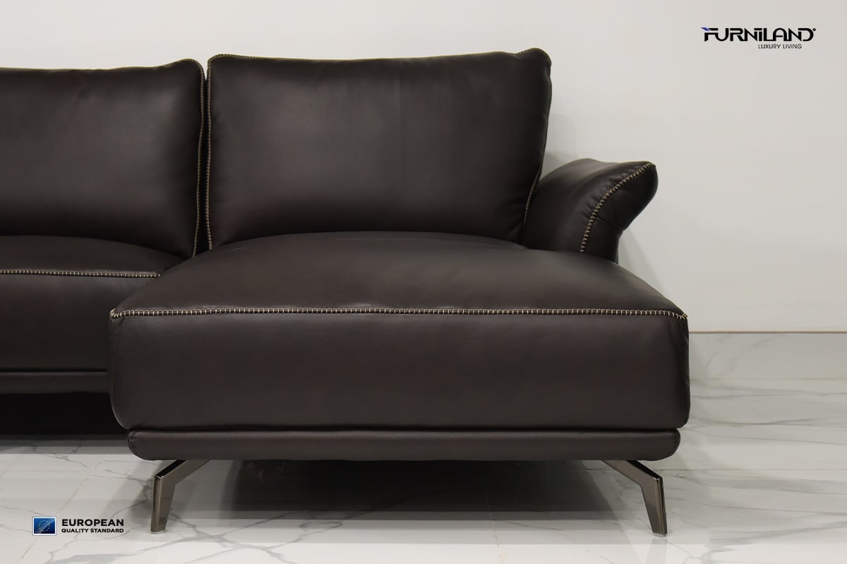 Sofa da cao cấp Verona góc - Sofa nhập khẩu Italia