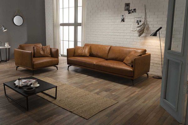 Song Tử nên chọn Sofa như thế nào? Sofa băng da cao cấp VE2106