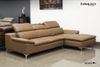 SOFA GÓC ELEGANCE 66 - SOFA DA THẬT NHẬP KHẨU MALAYSIA