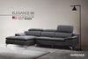 SOFA GÓC ELEGANCE 66 - SOFA DA THẬT NHẬP KHẨU MALAYSIA