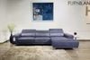 SOFA GÓC ELEGANCE 986 KENVIN - SOFA DA THẬT NHẬP KHẨU MALAYSIA