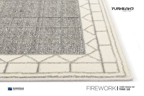 Thảm Trải Sàn Phòng Khách - Firework YAH10