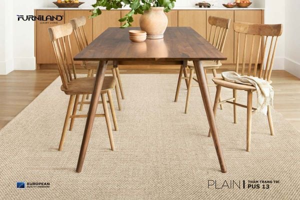 Cách kết hợp thảm trải sàn với nội thất và phong cách trang trí