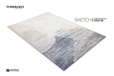 Thảm Trải Sàn Phòng Khách - Sketch SXIE09