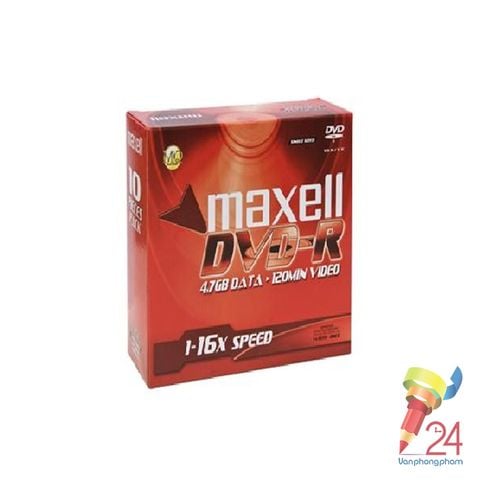 Đĩa DVD-R Maxell (có vỏ)