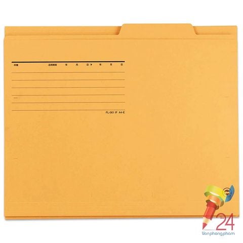 File đặt bàn bìa giấy Plus A4 - FL 061IF