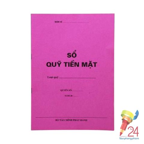 Sổ quỹ tiền mặt