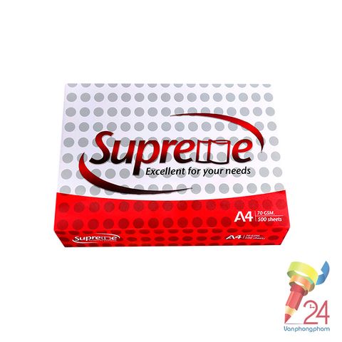 Giấy Supreme A4 ĐL70