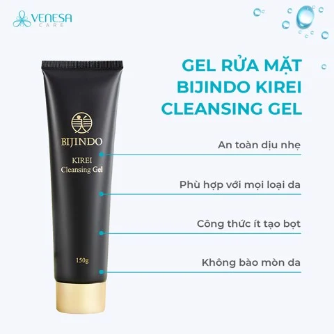 Gel Rửa Mặt BIJINDO KIREI Cleansing Gel  150ml (BJD)