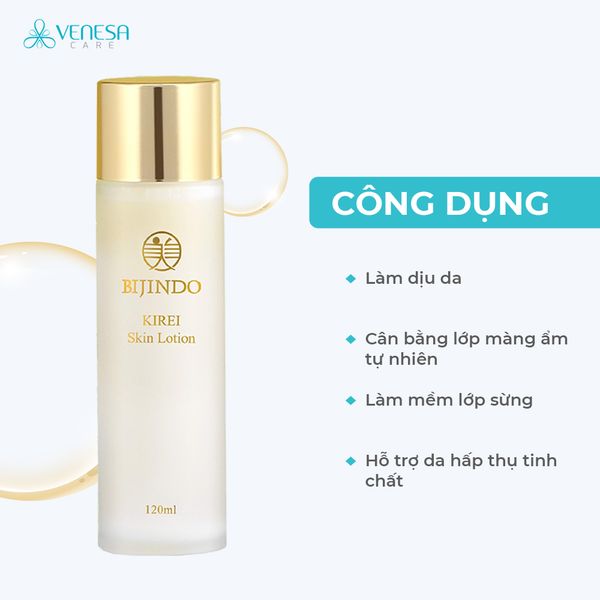 Nước Hoa Hồng BIJINDO KIREI Skin Lotion 120ml