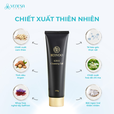Gel Rửa Mặt BIJINDO KIREI Cleansing Gel  150ml (BJD)