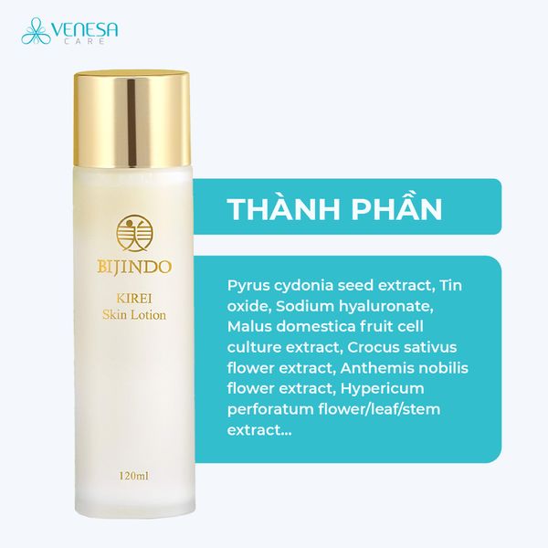 Nước Hoa Hồng BIJINDO KIREI Skin Lotion 120ml
