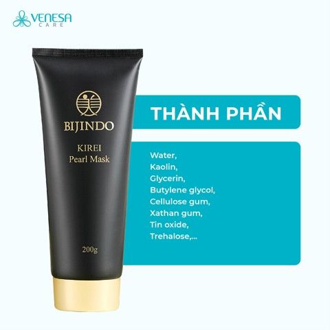 Mặt Nạ Ngọc Trai BIJINDO KIREI Pearl Mask 200g (BJD)