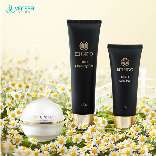 Gel Dưỡng Ẩm Ngừa Mụn BIJINDO KIREI Acne Night Gel 50g