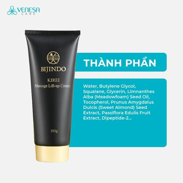 Kem Massage Nâng Cơ BIJINDO KIREI Massage Lift-up Cream 100g