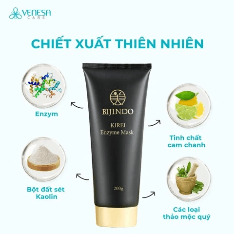 Mặt Nạ Enzyme BIJINDO KIREI Enzyme Mask 200g (BJD)