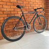 Xe Fixed Gear cơ bản Khung thép tay cong